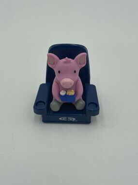 🐷 Cineplex Pig Movie Seat Figurine – Cute Collectible!
